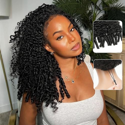 CUTE BEIN 220% Density Burmese Curly Half Wig