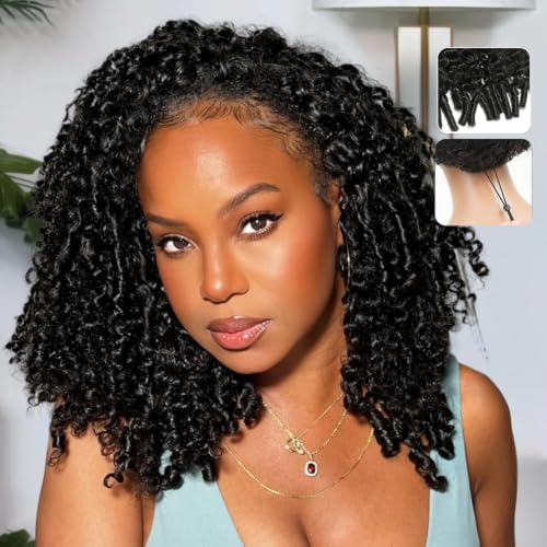 CUTE BEIN 220 Density Burmese Curly Half Wig